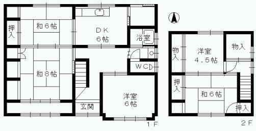 田原本町阪手一戸建て賃貸