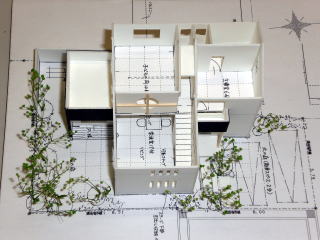 こだわり新築間取り注文住宅建築模型